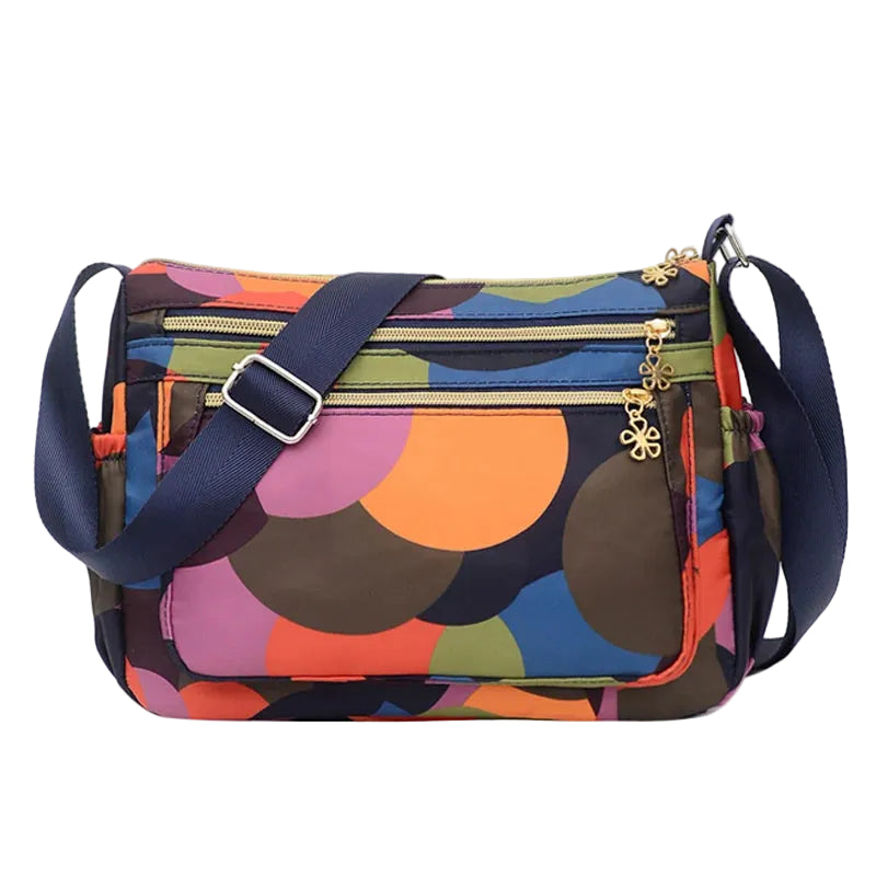 Tejesa Multi Pockets Women Messenger Bag High Quality Durable Fabric Handbag Female Lightweight Nylon Shoulder Bag For Women