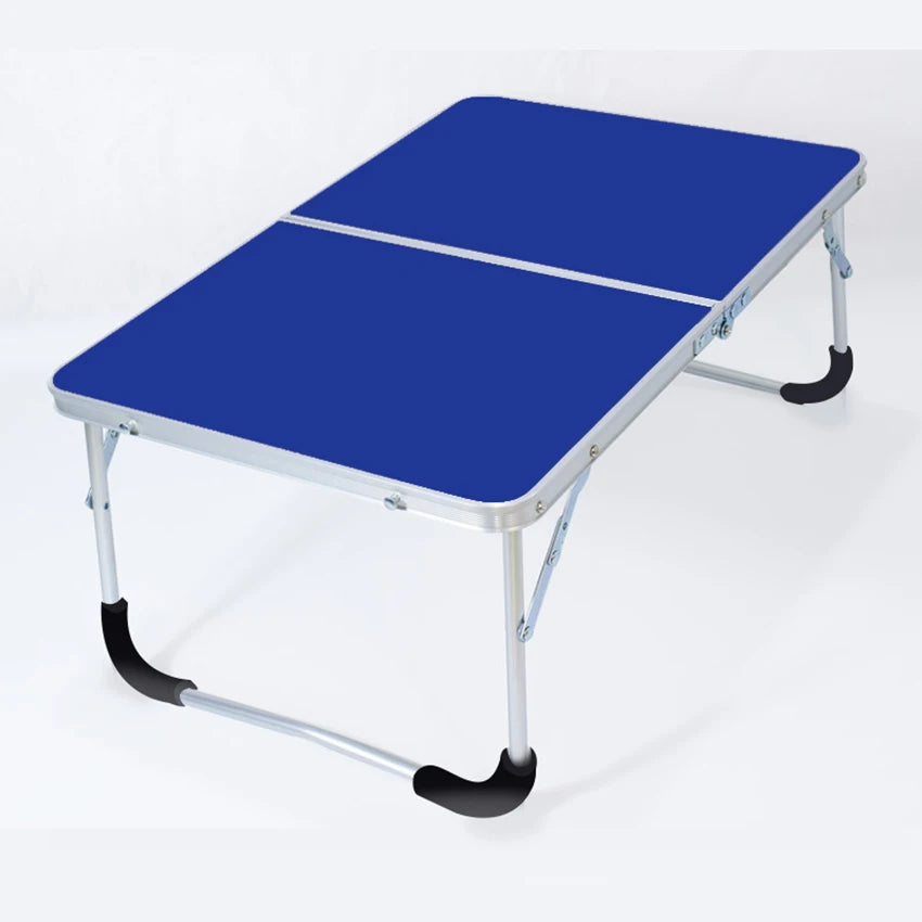 Hemasa Foldable Laptop Desk,Computer Table, Breakfast Serving Bed Tray, Portable Picnic Table, Folds in Half with Inner Storage Space