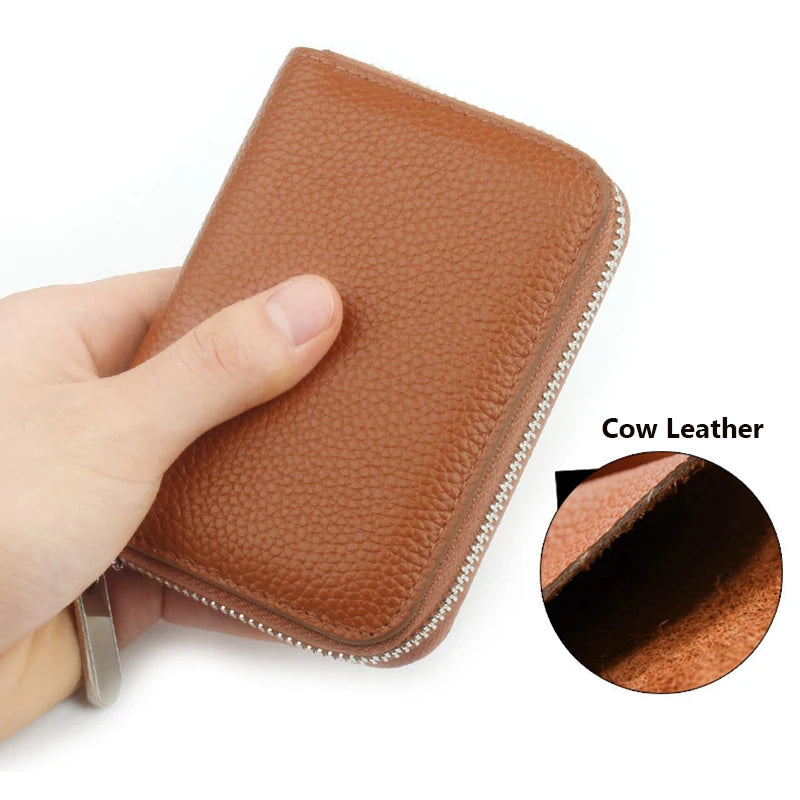 Fashion Customized Initials Genuine Leather Pebbled Zipper Wallet Women Luxury Short Coin Purse Clutch Bag Designer Women Wallet