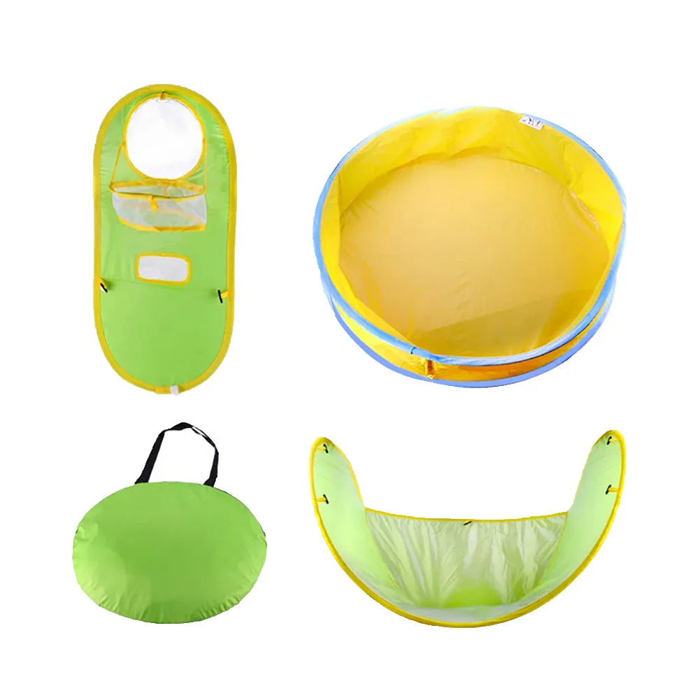 Hemasa Foldable Baby Kids Swimming Pool  /Outdoor Beach Anti Sun Swimming Pools for Kids