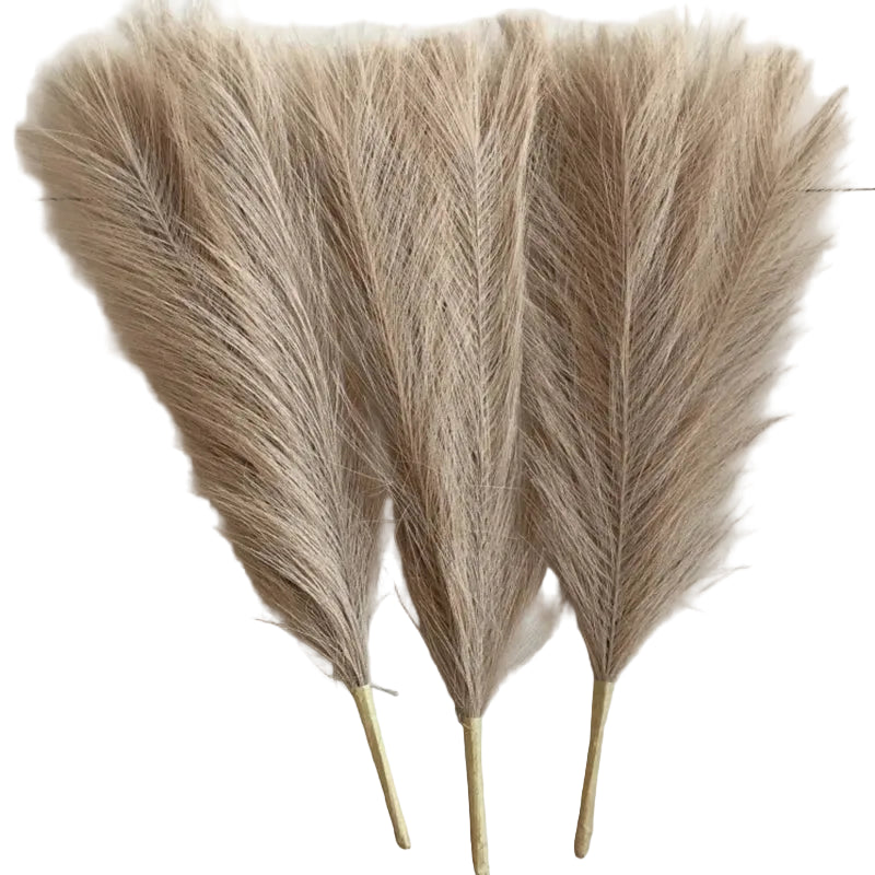 Tejesa 45cm Pampas Grass Simulation  Reed Grass Wedding Decoration Home Bedroom Accessories Wedding Guide Photo PropBackground