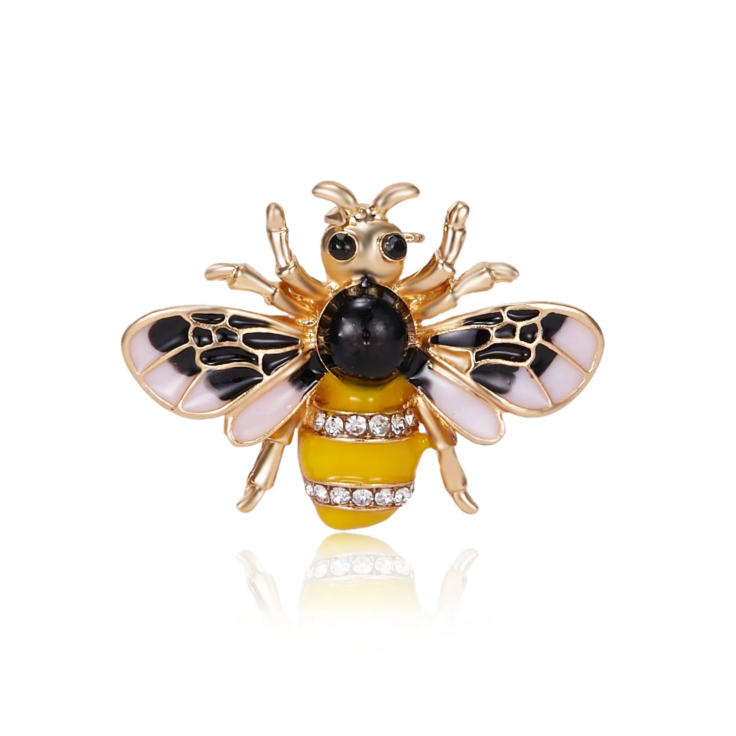 Classic Vintage Bee Brooch Insect Brooches For Women Metal Pins Banquet Party Suit Coat Cap Accessories Fall Winter Unique Gif