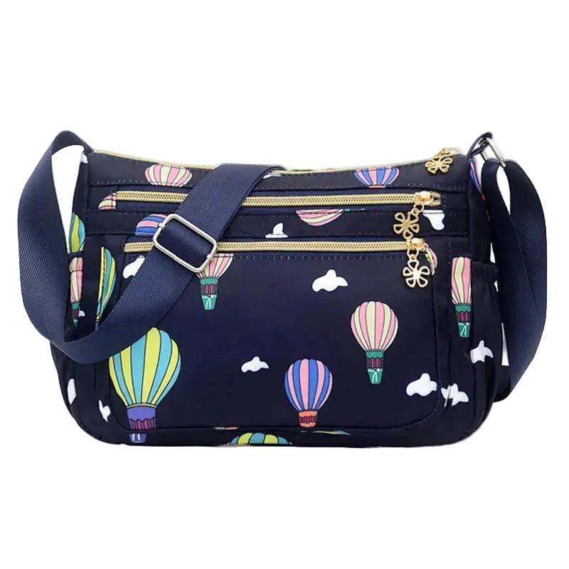 Tejesa Multi Pockets Women Messenger Bag High Quality Durable Fabric Handbag Female Lightweight Nylon Shoulder Bag For Women