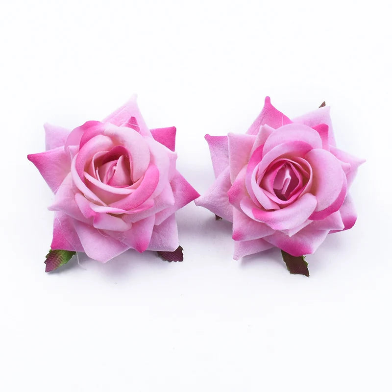 Tejesa 100 pieces  wedding decorative flowers/Roses  wall home decoration accessories Artificial flowers a cap gifts box