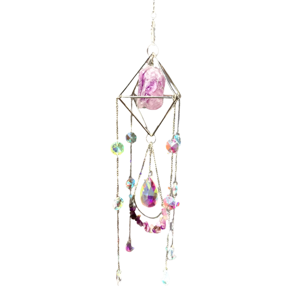 Hemasa  crystal handmade hanging sun catcher crystal sun catchers hanging prism