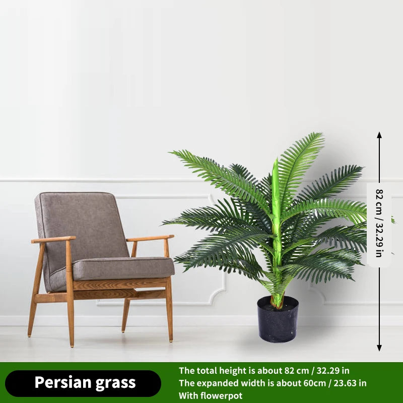 Large Tropical Palm Artificial Turtle, Bamboo Plant Branch, Plastic Turtle Leaves Used for DIY Family, Wedding Decoration