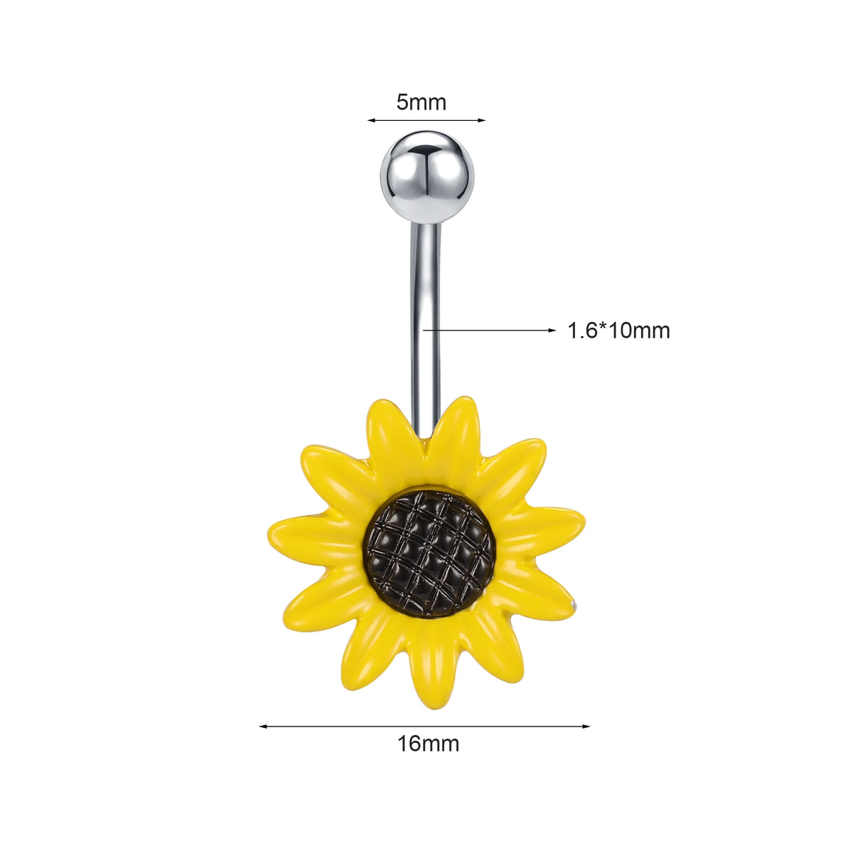 ZS 14G Bat Belly Button Ring Crystal Bat Navel Piercing Black Plated Body Piercing  Red Zircon Bat Belly Piercing Jewelry Women