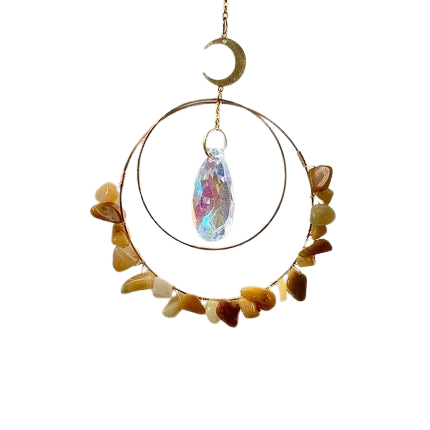 Hemasa  high quality  natural  crystal sun catcher  crystal sun catchers hanging  For Decor