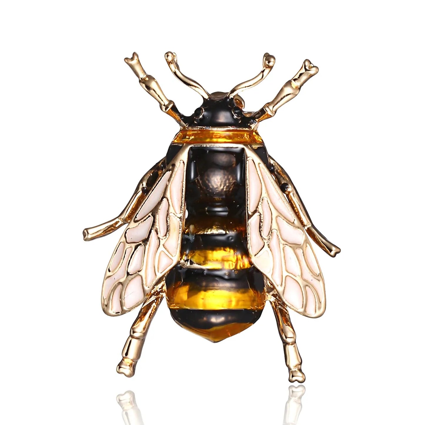 Classic Vintage Bee Brooch Insect Brooches For Women Metal Pins Banquet Party Suit Coat Cap Accessories Fall Winter Unique Gif