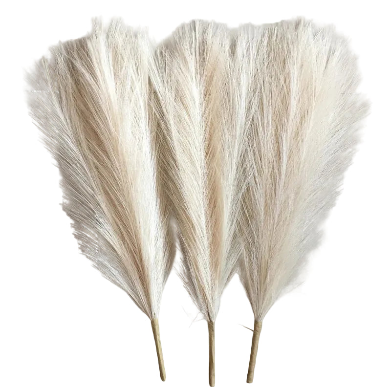 Tejesa 45cm Pampas Grass Simulation  Reed Grass Wedding Decoration Home Bedroom Accessories Wedding Guide Photo PropBackground