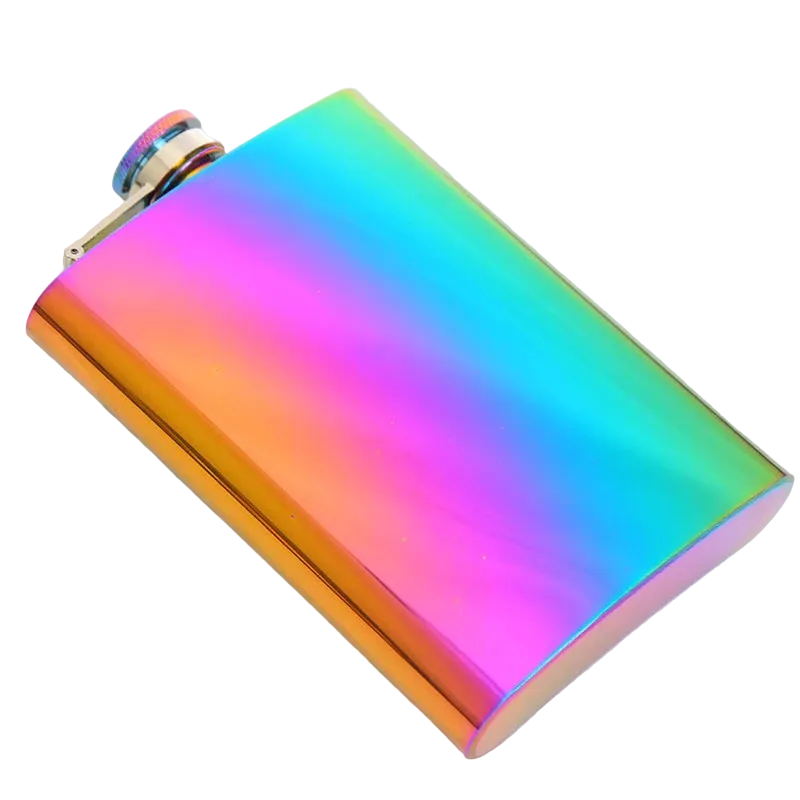 Tejesa 8oz Portable Hip Flask Stainless Steel Hip Liquor Whiskey Bottle Flask With Cap Funnel Travel Tour Drinkware Wine Pot Flagon New