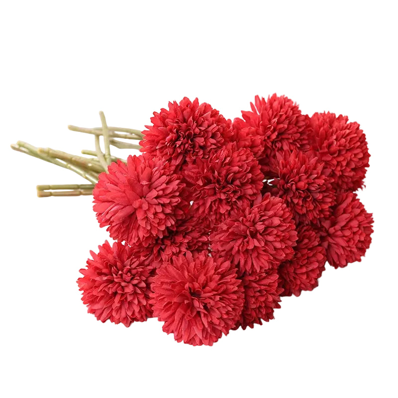 Tejesa 15Pcs Hydrangea Artificial Flowers Bouquet For Home Bedroom Decor Wedding Decoration Craft Vases Flower Arrangement Accessories