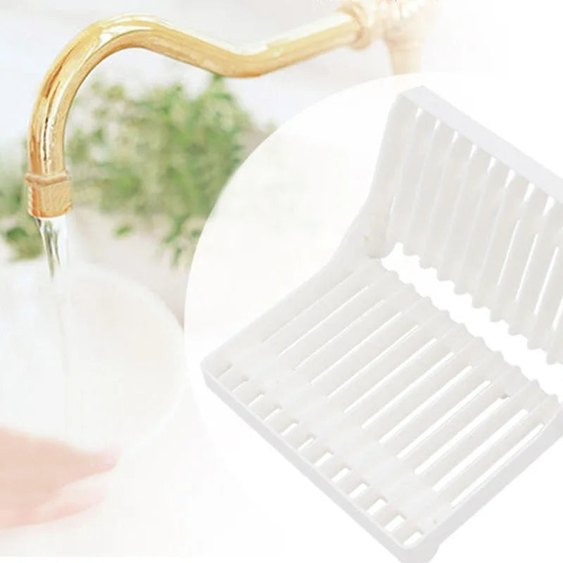 Hemasa Kitchen Foldable Dish Rack Stand Holder Bowl Plate Organizer Tray Drainer Shelf For Tableware/ Kitchen
