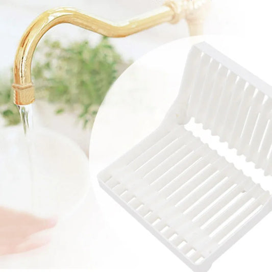 Hemasa Kitchen Foldable Dish Rack Stand Holder Bowl Plate Organizer Tray Drainer Shelf For Tableware/ Kitchen