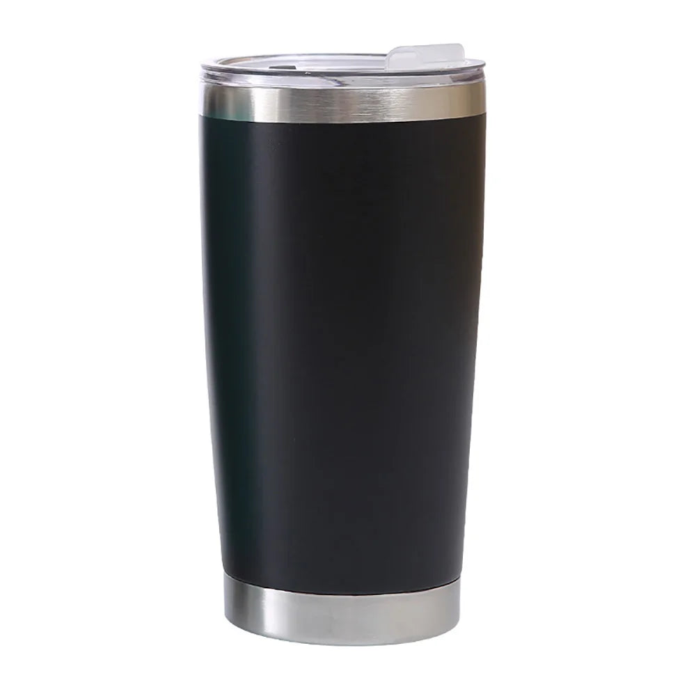 20oz Thermoses Thermal Vacuum Flasks Beer Mug Stainless Steel Thermos Tea Coffee Water Bottle Insulated Tumbler Drinkware Mugs