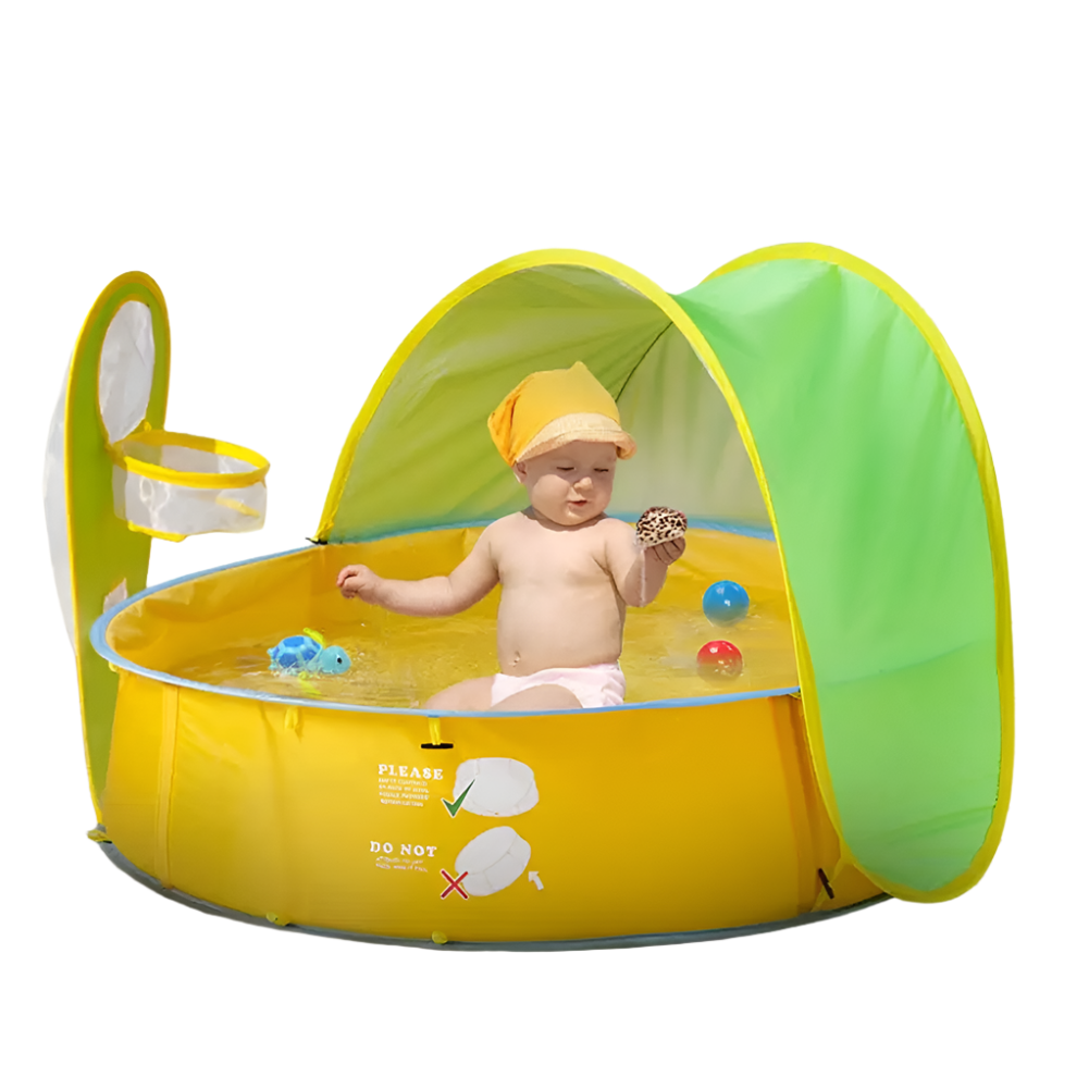 Hemasa Foldable Baby Kids Swimming Pool  /Outdoor Beach Anti Sun Swimming Pools for Kids