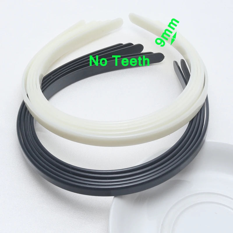 10 Pcs New Women Abs Headbands Girls Flat Hairbands  Hair Hoop Diy Tools Hair Accessories