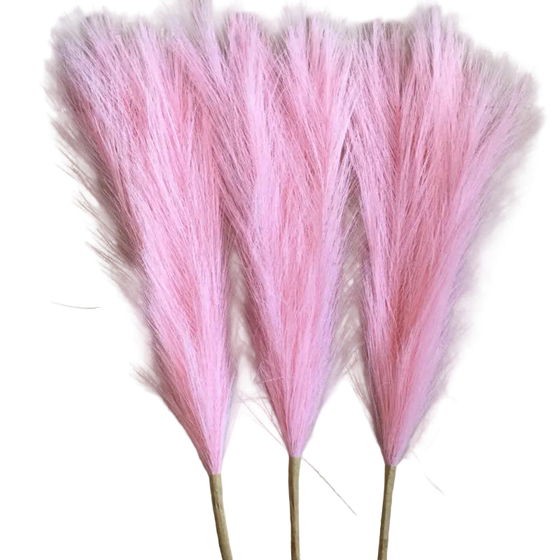 Tejesa 45cm Pampas Grass Simulation  Reed Grass Wedding Decoration Home Bedroom Accessories Wedding Guide Photo PropBackground