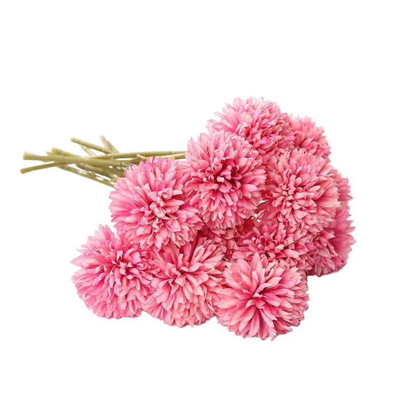 Tejesa 15Pcs Hydrangea Artificial Flowers Bouquet For Home Bedroom Decor Wedding Decoration Craft Vases Flower Arrangement Accessories