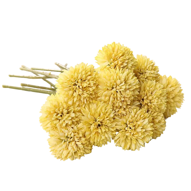 Tejesa 15Pcs Hydrangea Artificial Flowers Bouquet For Home Bedroom Decor Wedding Decoration Craft Vases Flower Arrangement Accessories