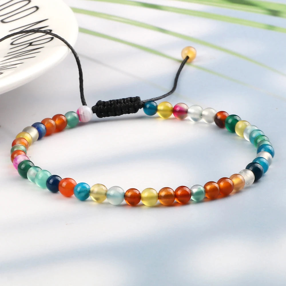 Hemasa 8mm Natural Stone Beads Bracelets