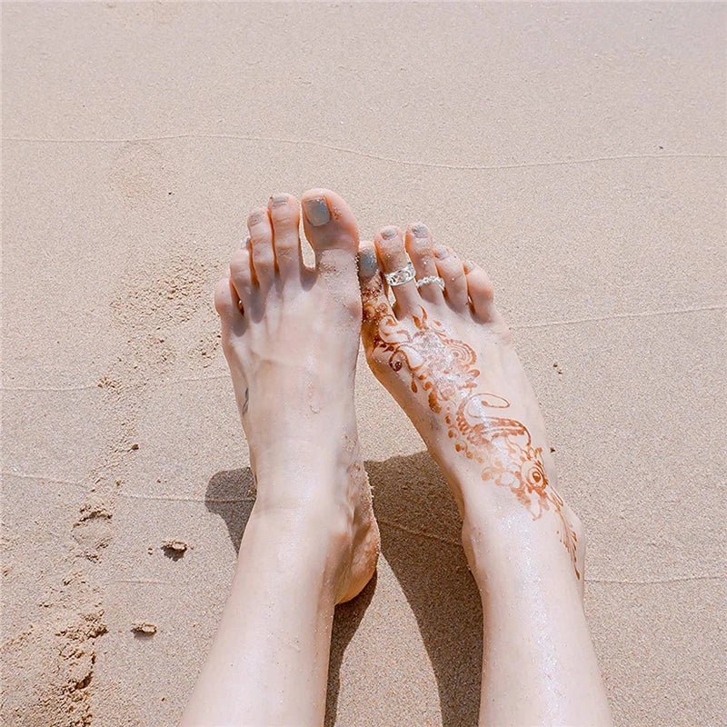 Open Toe Rings Set for Women Simple Thin CZ Tail Band Ring Adjustable Summer Beach Foot Jewelry Apply to Finger Toe