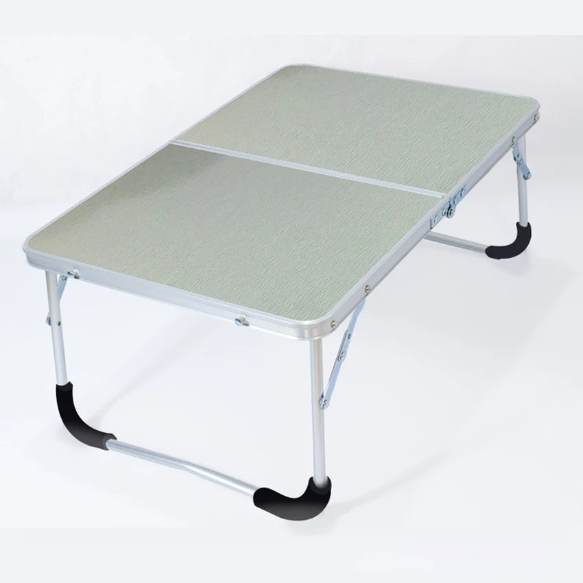 Hemasa Foldable Laptop Desk,Computer Table, Breakfast Serving Bed Tray, Portable Picnic Table, Folds in Half with Inner Storage Space