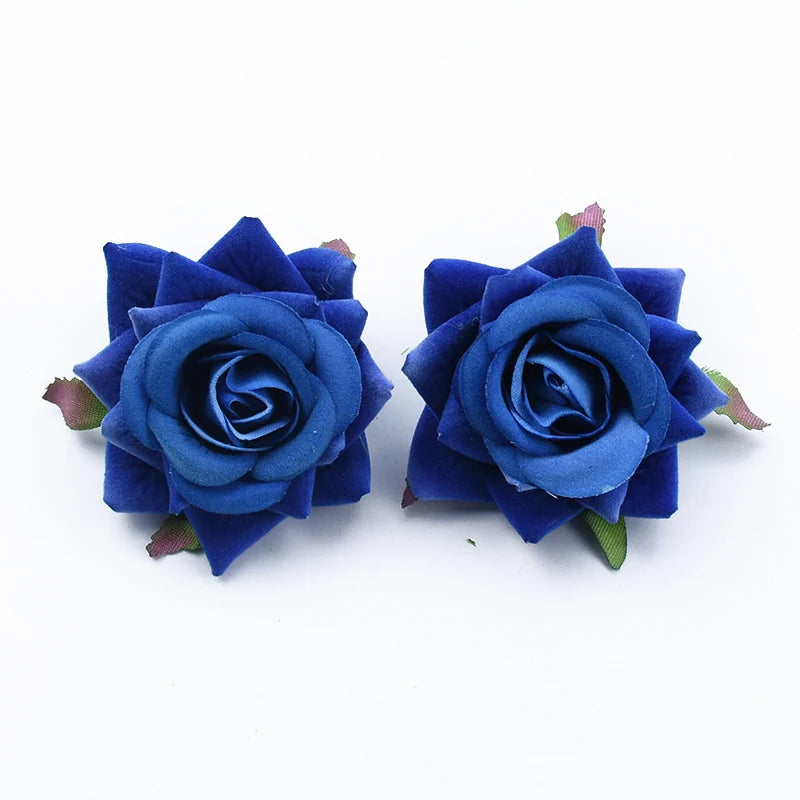 Tejesa 100 pieces  wedding decorative flowers/Roses  wall home decoration accessories Artificial flowers a cap gifts box