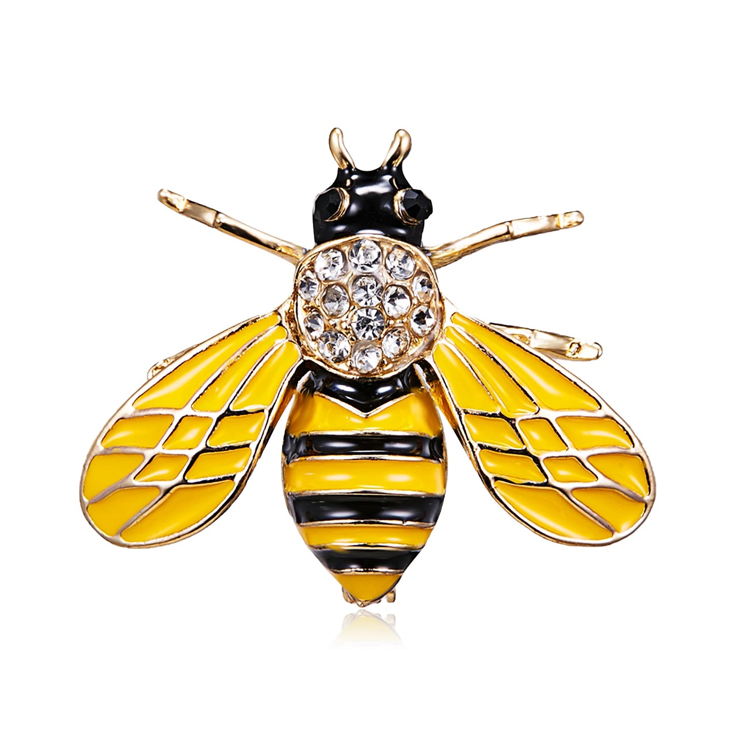 Classic Vintage Bee Brooch Insect Brooches For Women Metal Pins Banquet Party Suit Coat Cap Accessories Fall Winter Unique Gif
