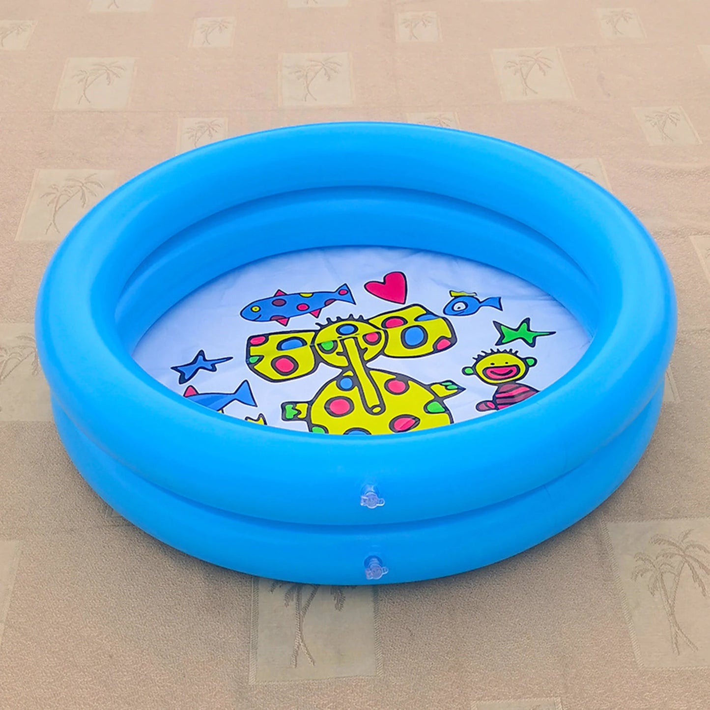 Hemasa PVC Round Kids Inflatable Swimming Pool Baby Bath Tub Family Summer Indoor Outdoor Garden Backyard Water Fun Toy Tub Durable