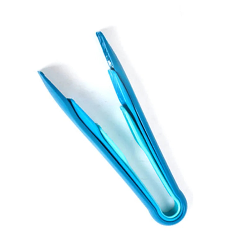 Tejesa 3Pcs/set Non-Slip Food Tong Food Grade Plastic Bread Tongs Salad Serving Tongs Kitchen Cooking Clip Clamp Bbq Tools Accessories