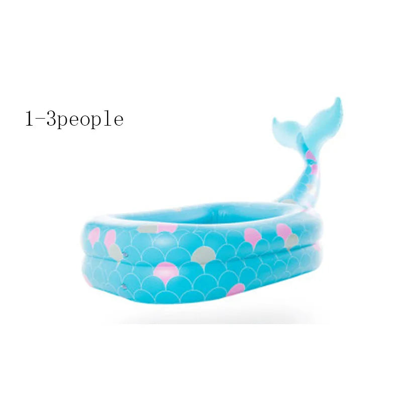Hemasa Swan Inflatable Swimming Pool Large Adult Children's Thickened Household Pools