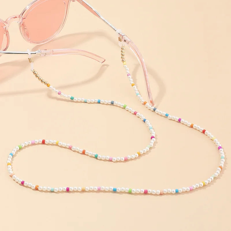 Hemasa Bohemian Style Colorful Beads Eyeglasses Chain / Sunglasses Chain Glasses