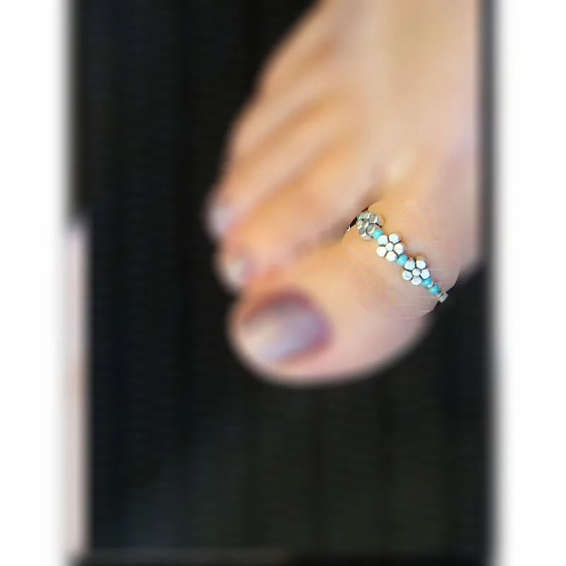 Foot jewelry toe Elastic rings