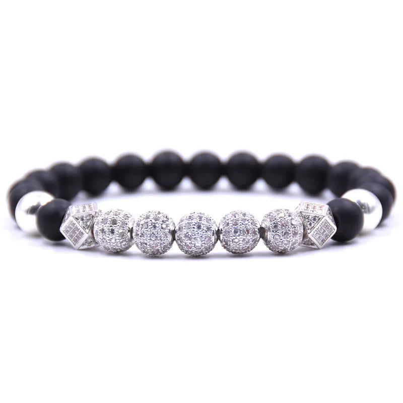 2018 popular 8mm 4 colors Volcanic lava bead Bracelets For Men&Women Bracelet Jewelry Pulsera zapestnica ranneketta