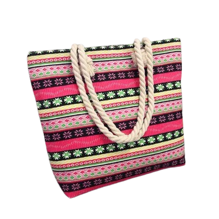 Hemasa  Folding Women Big Size Handbag Tote Ladies Casual Flower Printing Hand Bag