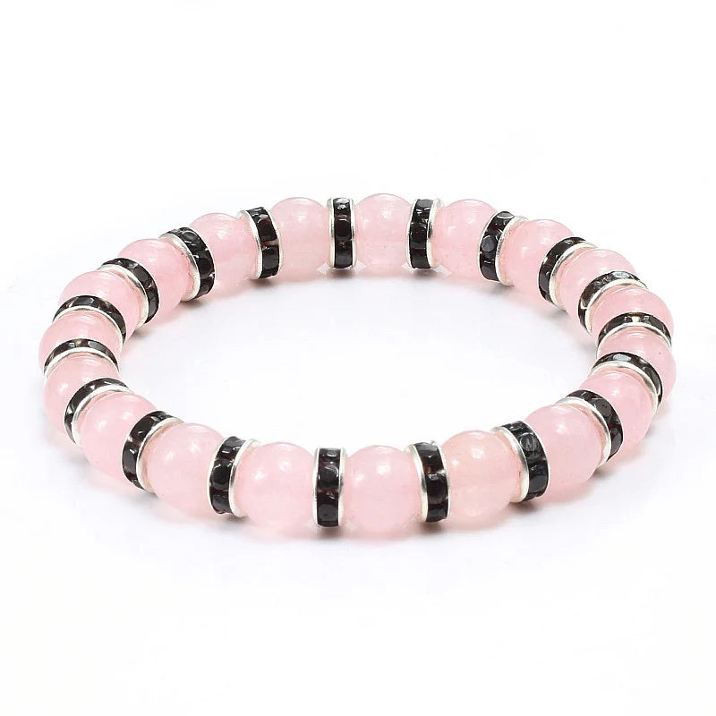 Heamsa  Natural Stone Stretchable  Bracelet