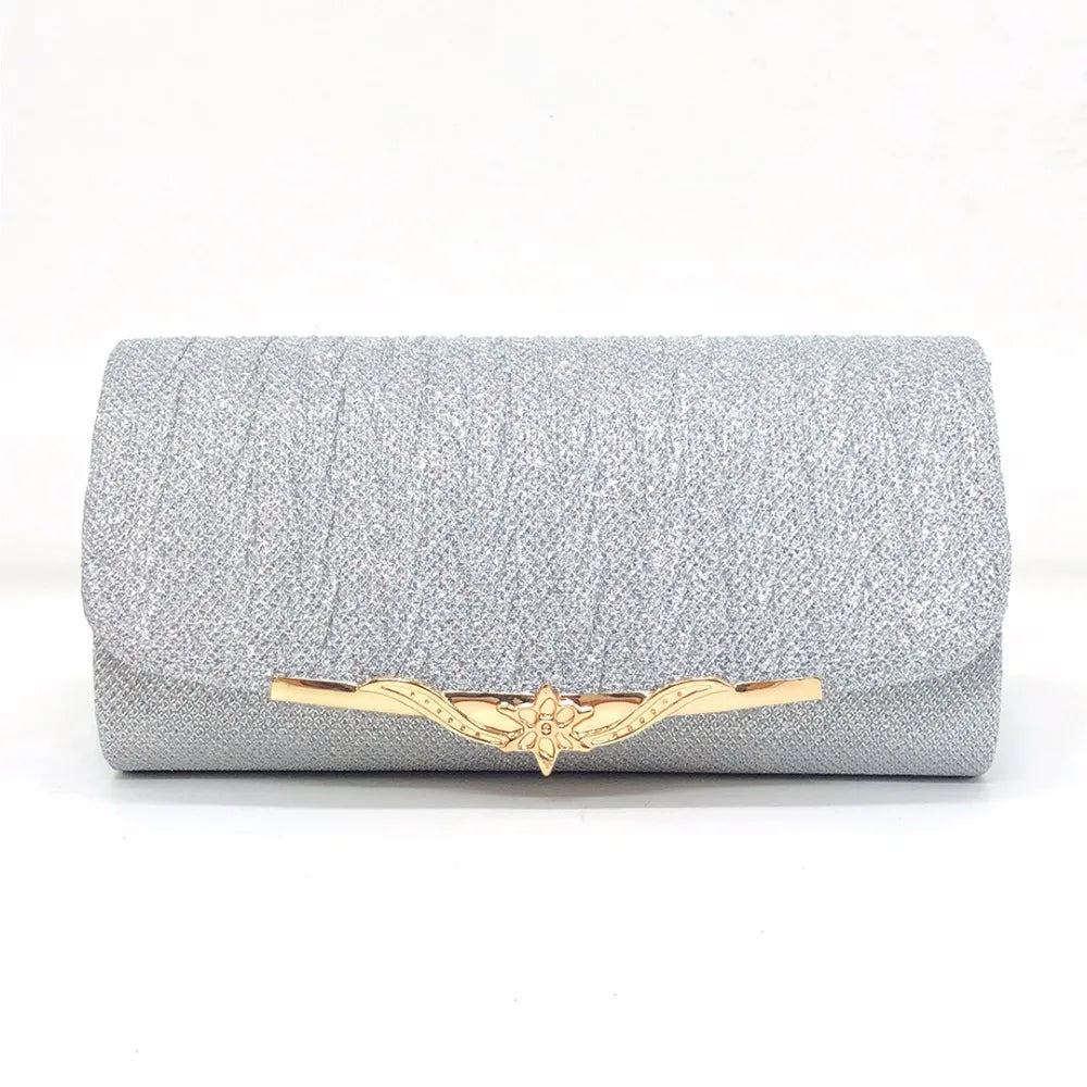 Hemasa  Women Evening Bag Party Banquet Glitter Bag For Ladies /Wedding Clutches Handbag Shoulder Bag