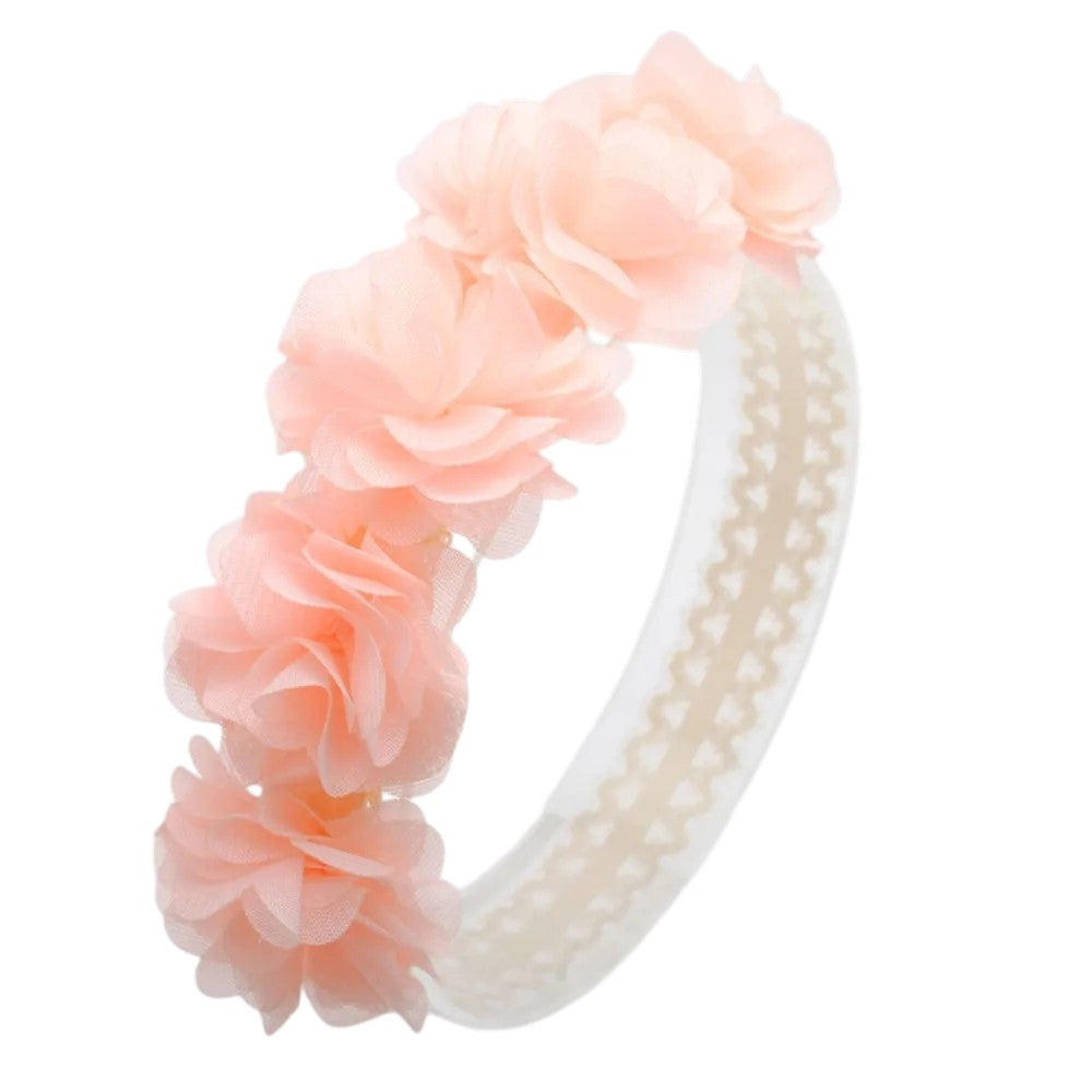 Tejesa 3Pcs Girls Flower Headbands Newborn Photograph Children's Cute Hair Accessories Girls Elastic Hairbands Gift Headwear