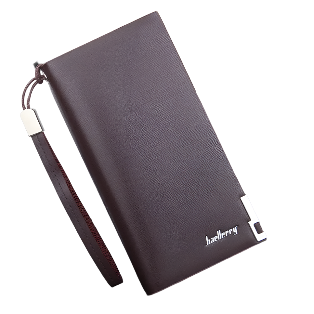 Hemasa  Large Capacity Zipper Handbag Card Holder Clutch Wallet For Men