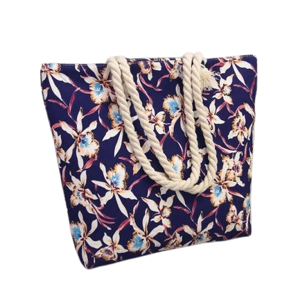 Hemasa  Folding Women Big Size Handbag Tote Ladies Casual Flower Printing Hand Bag