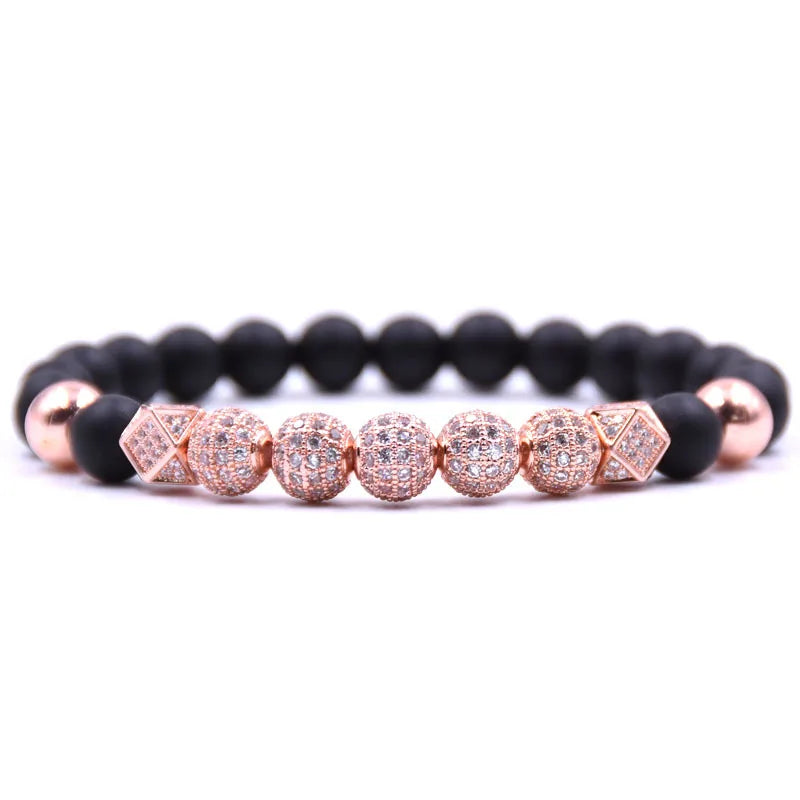 2018 popular 8mm 4 colors Volcanic lava bead Bracelets For Men&Women Bracelet Jewelry Pulsera zapestnica ranneketta