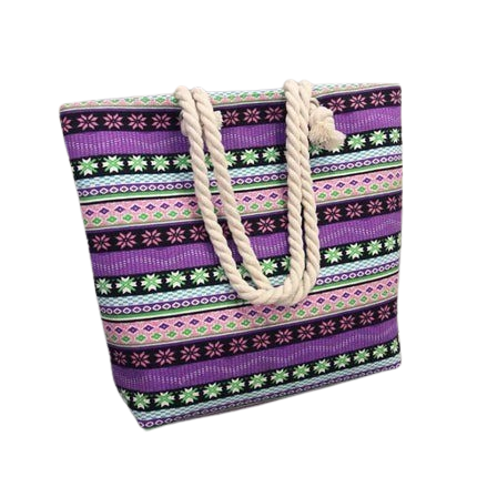 Hemasa  Folding Women Big Size Handbag Tote Ladies Casual Flower Printing Hand Bag