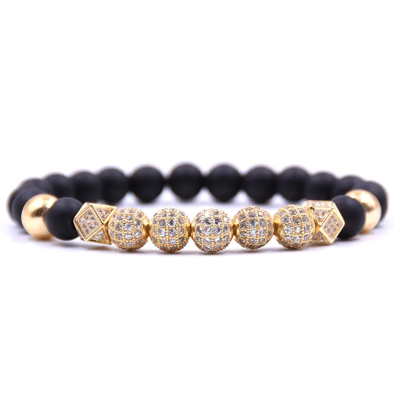 2018 popular 8mm 4 colors Volcanic lava bead Bracelets For Men&Women Bracelet Jewelry Pulsera zapestnica ranneketta