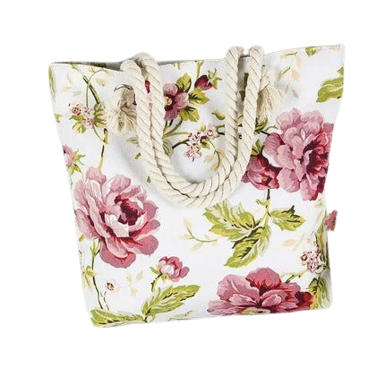 Hemasa  Folding Women Big Size Handbag Tote Ladies Casual Flower Printing Hand Bag
