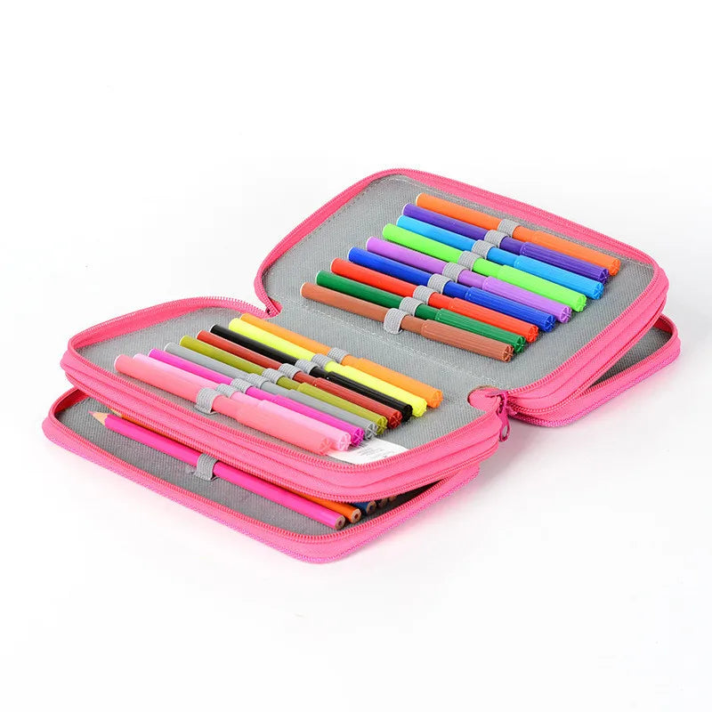 3th 4th Floor Pencil Case Colorful Kawaii Estuche Escolar Pencilcase Trousse Scolaire Stylo Pen Bag Pencil Box School Stationery