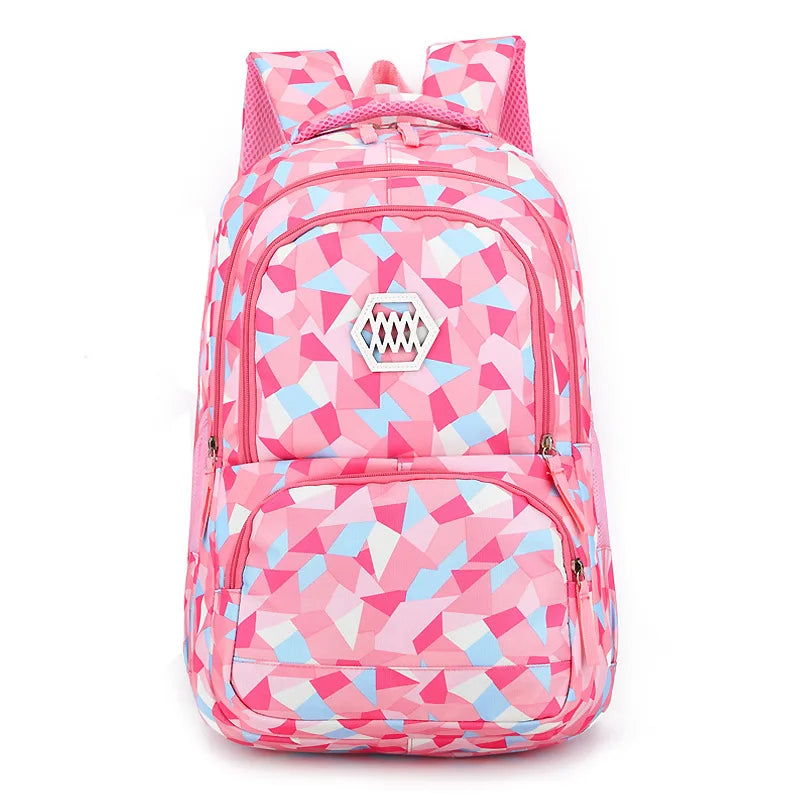 Fashion New Big Capacity Children School Bags For Teenagers Boys Girls 3-6 Grade School Backpack Satchel Kids Book Bag Mochila