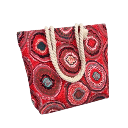 Hemasa  Folding Women Big Size Handbag Tote Ladies Casual Flower Printing Hand Bag