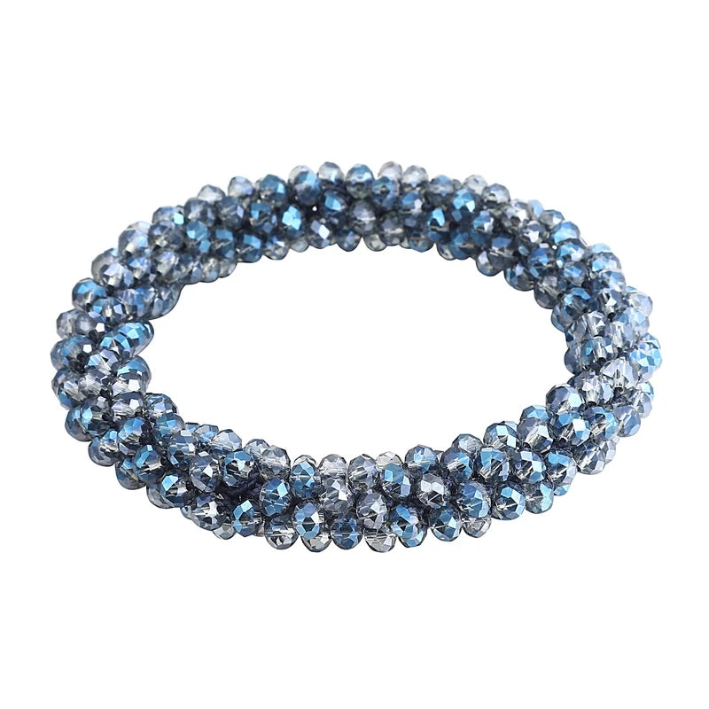 Hemasa Boho Elastic Crystal Glass Beads Bracelets Girls/Women