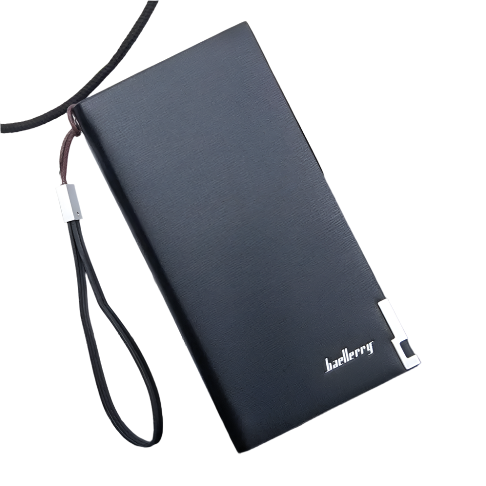 Hemasa  Large Capacity Zipper Handbag Card Holder Clutch Wallet For Men
